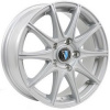 Venti  1716  7,0\R17 4*100 ET40 d60,1  Silver
